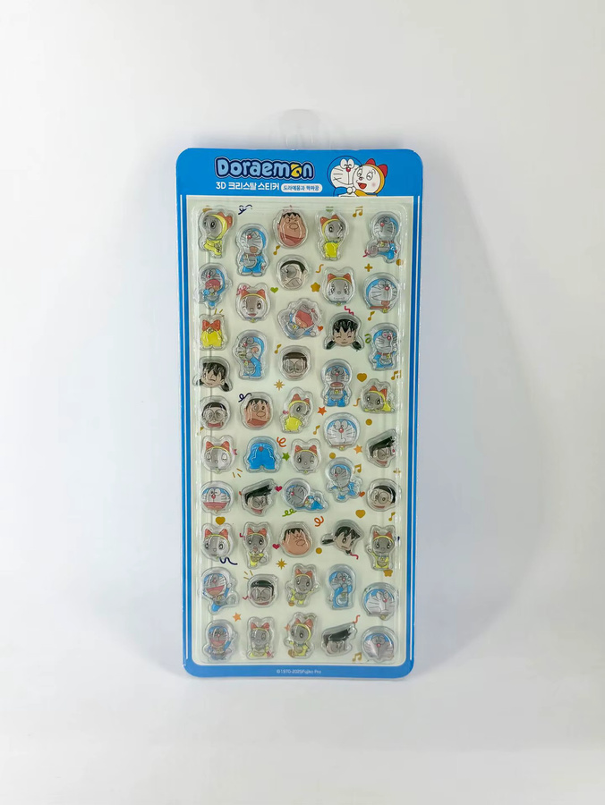 Bandai Doraemon 3D-Aufkleber, Bunt / Mehrfarbig - Bild 1