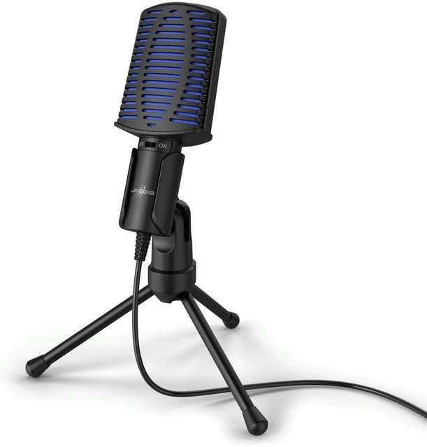 uRage Stream 100 Gaming-Mikrofon in Schwarz mit USB-A Anschluss und Condenser-Technik - Bild 1