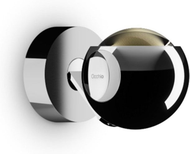 Occhio io 3d pico up C LED-Wand- und Deckenleuchte in Chrom mit warmweißem Licht (3000K) - Bild 1
