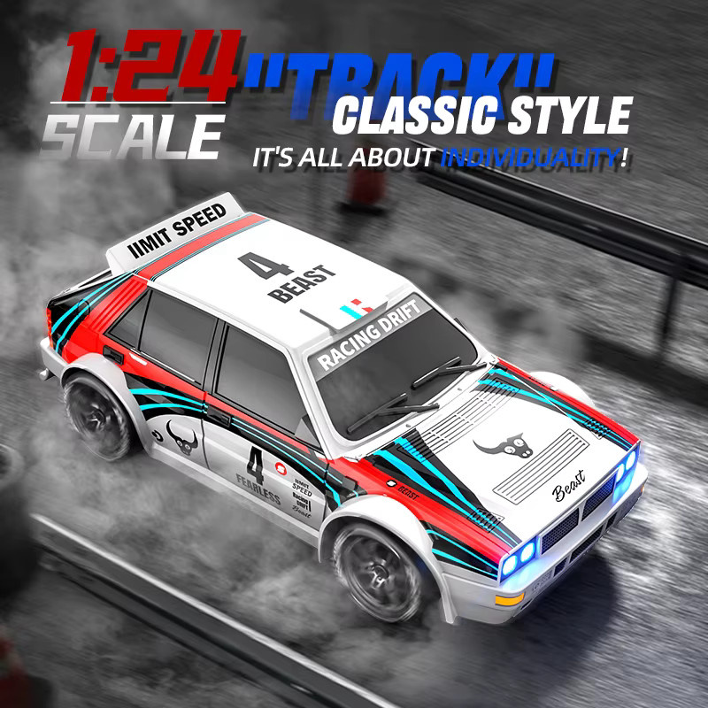 ZNLYRION RC Drift Car 204PRO, ferngesteuertes Rennauto, 1:24, mit LED-Licht - Bild 7
