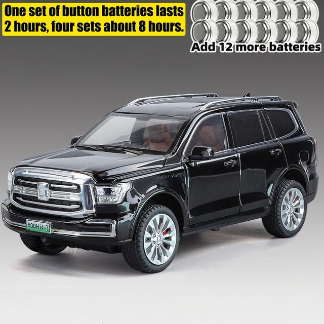 Linyi toy car Great Wall Tank 500 Modellauto, 1:24, mit Licht und Sound, ab 14 Jahren - Bild 1