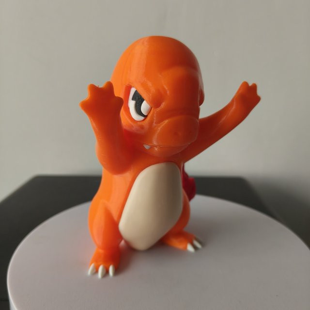 Bandai Pokémon Charmander, Actionfigur, orange, Kunststoff - Bild 1