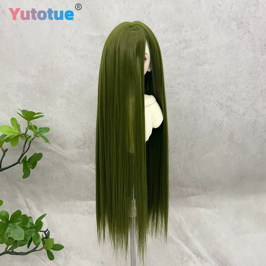 Yutotue Lange Gerade BJD Haar, Weiche Perücken, Zubehör - Bild 2