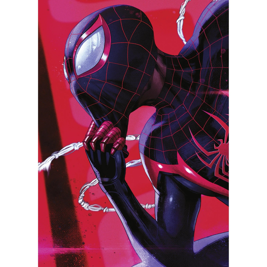 Komar Wandbild Marvel Spider-Man Pondering in Rot und Multicolour, Breite: 50 cm, Höhe: 70 cm - Bild 2