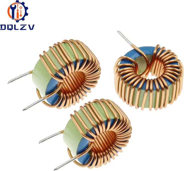 2er-Set Toroid-Kern Induktivitäten 47uH mit 10A Wicklung Magnetische Spulen von DQLZV - Bild 1