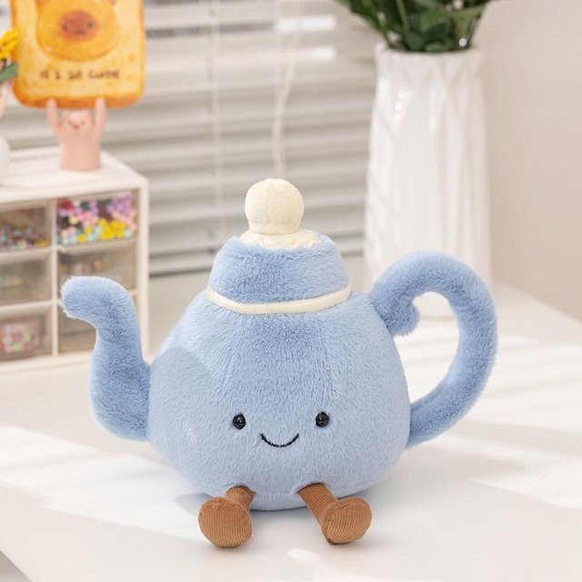 Yiran toy Keks Plüschpuppe Anhänger, Plüschtier, Blau - Bild 1