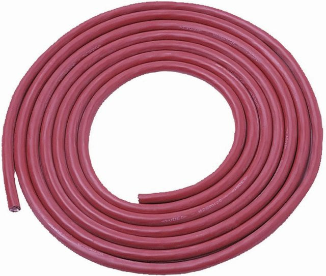 Karibu Saunakabel-Set in Rot mit 5 x 2,5 mm² und 7 x 2,5 mm² - Bild 1