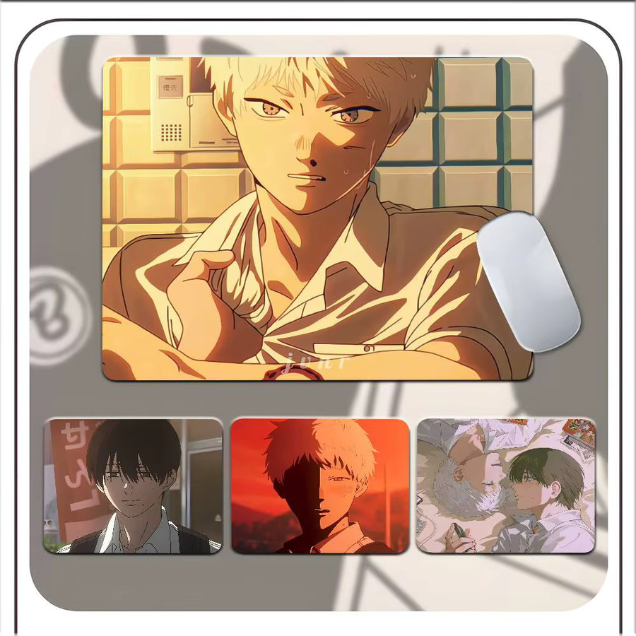 Moetch Mauspad The Summer Anime Hikaru Died rutschfeste Schreibtischunterlage in Multicolour - Bild 2