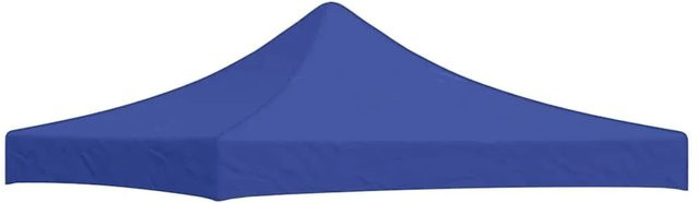 vidaXL Pop-Up-Faltzelt Blau B/T/H: 300 x 300 x 290 cm aus Oxford-Gewebe mit PVC-Beschichtung - Bild 1