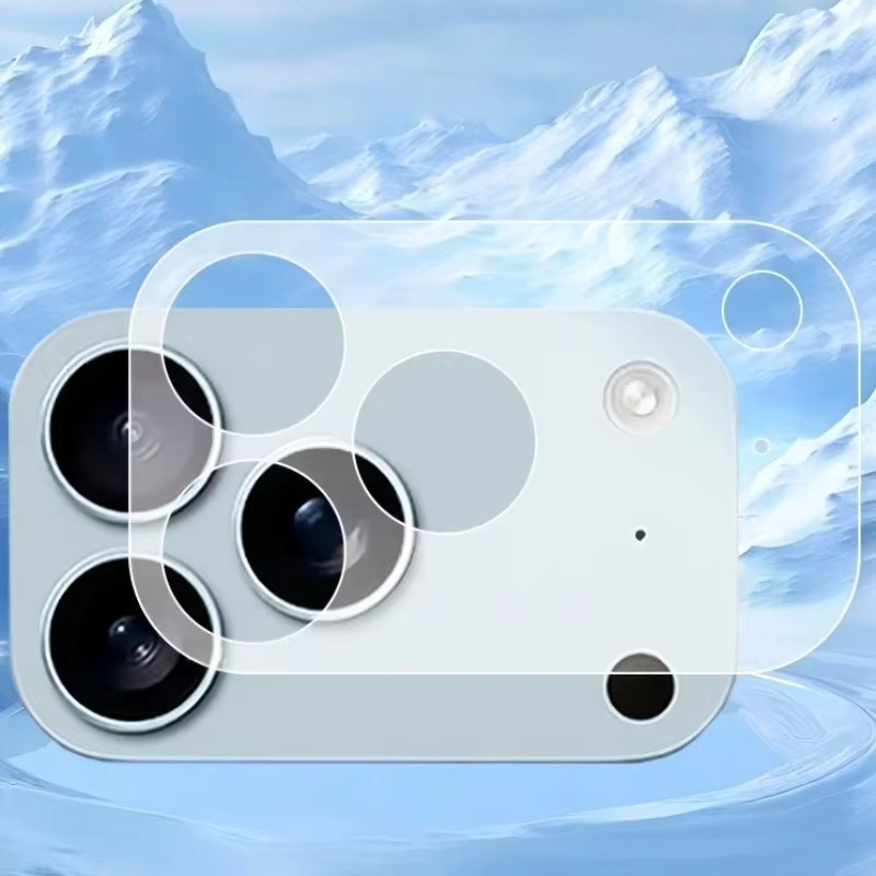 2er Set HD Kamera Schutzfolie für iPhone 17 Pro Max, iPhone 17 Pro Air und iPhone 17 Pro, Objektiv Glas Schutzabdeckung, transparent - Bild 3