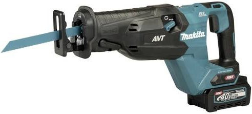 Makita Akku-Säbelsäge JR002GM201 40 V in Blau inklusive 2 Akkus, Ladegerät und Koffer - Bild 1