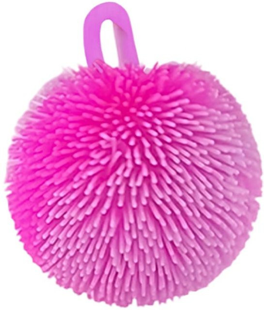 BC Pet Supplies Gummi-Dehnbarer Stachelball, mit LED-Lichtern - Bild 1