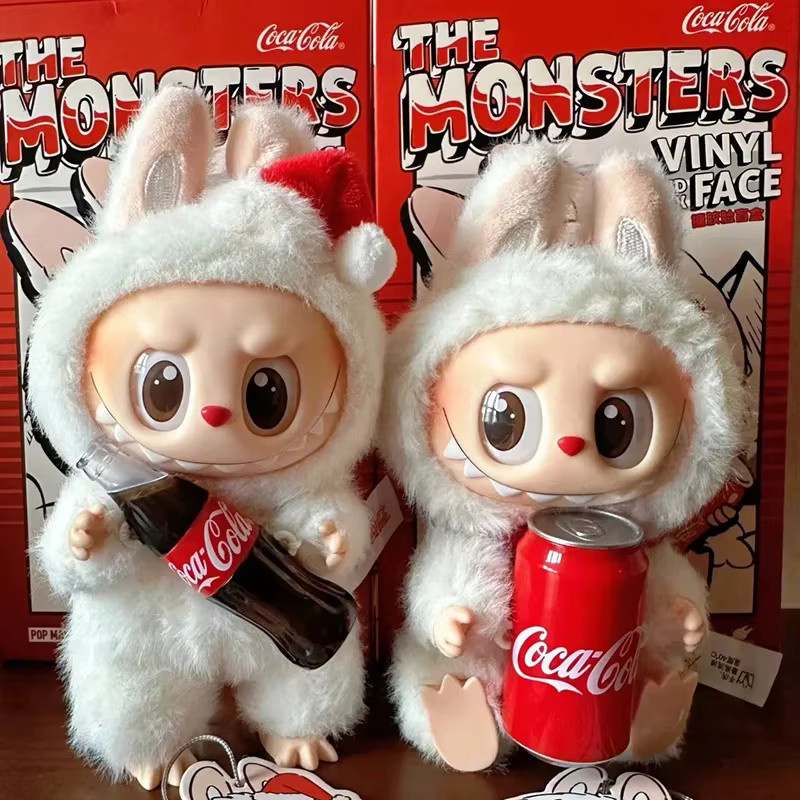 POPMART Labubu The Monsters Cola Vinyl Series, Plüschstoff Anhänger, Actionfigur - Bild 2