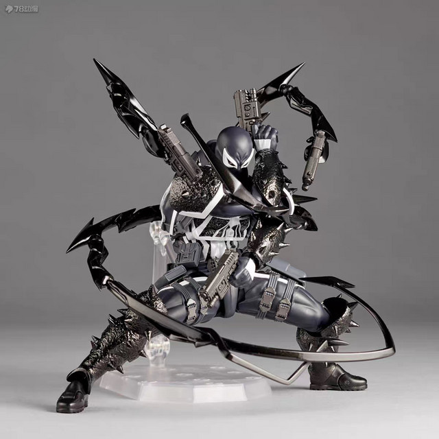 CT Toys Kaiyodo Revoltech Yamaguchi Agent Venom Marvel, Actionfigur, 16cm - Bild 1
