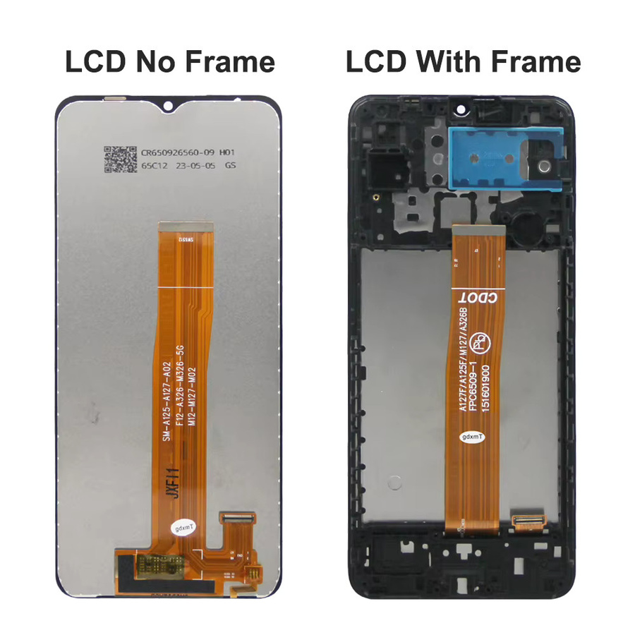 Samsung M12 LCD-Display mit Touchscreen Digitzer Ersatzteil in Schwarz für 6,5 Zoll Modelle SM-M127FN/DS und SM-M127F/DS - Bild 3