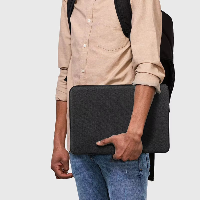 Tragbare Laptop-Hülle in Blau mit weicher Abdeckung für MacBook, Huawei, Xiaomi, HP, Dell und Lenovo (11 bis 15,6 Zoll) - Bild 5