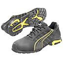 Sicherheitsschuh Puma Safety Amsterdam Low S3 aus Nubukleder in Schwarz-Gelb Größe 45 - Bild 3