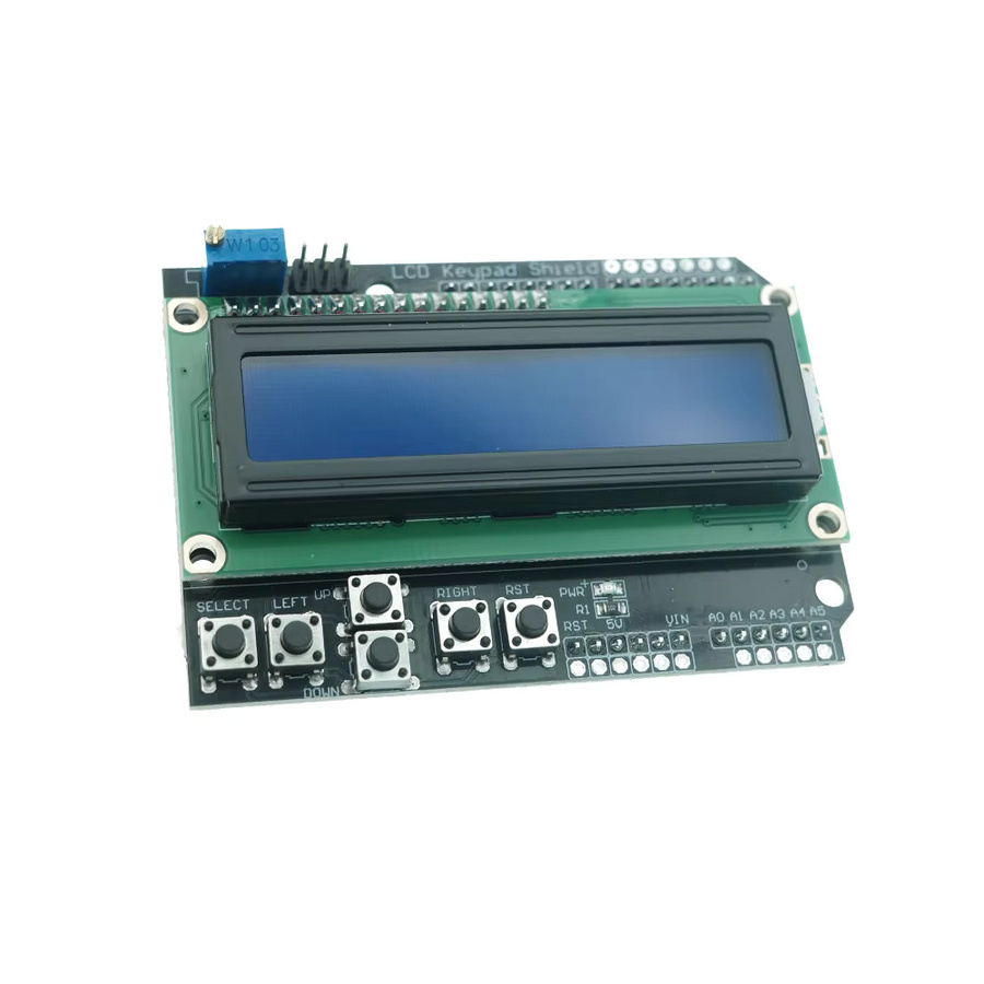 JYJDDIY LCD1602 LCD-Tastatur-Modul mit blauem Bildschirm für Arduino, ATMEGA328, ATMEGA2560 und Raspberry Pi UNO - Bild 2