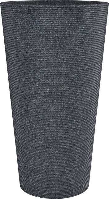 SCHEURICH Pflanzgefäß Coneo High Schwarz Granit Durchmesser: 39 cm, Höhe: 70 cm - Bild 1