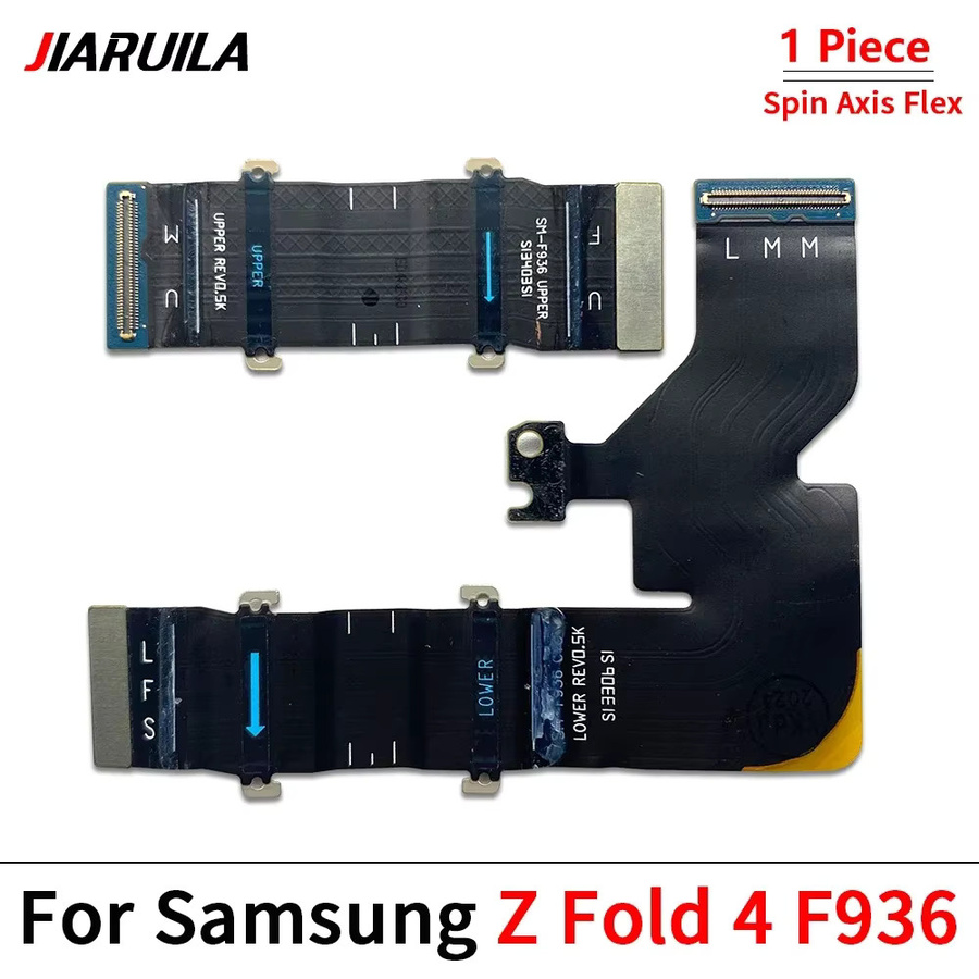 Samsung Rotierende Spindel Welle Spin Achse Scharnier Flex Kabel für Z Fold 2 3 4 5 in Schwarz - Bild 2