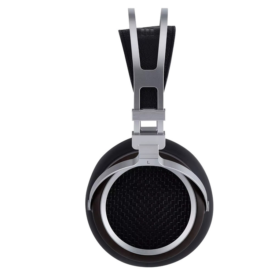 SIVGA LUAN Hi-Fi Over-Ear Kopfhörer mit 50mm dynamischem Treiber, Open-Back Holz-Kopfhörer in Schwarz - Bild 2