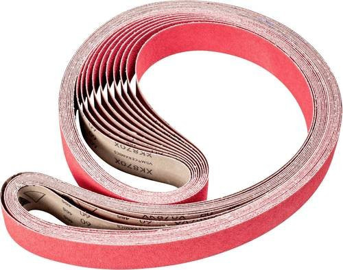 PFERD Keramikkorn Schleifband CO-COOL 60 für Edelstahl, 10 Stück, B: 50 mm, L: 2000 mm - Bild 1