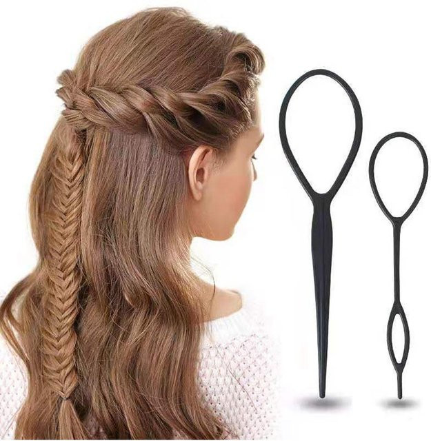 OLD STREET Haar Twist Styling Clip, 2 Stück, Schwarz - Bild 1
