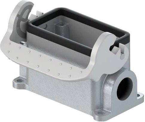Wieland Electric Gehäuseunterteil 71.331.1035.0 aus Aluminium in Grau - Bild 1