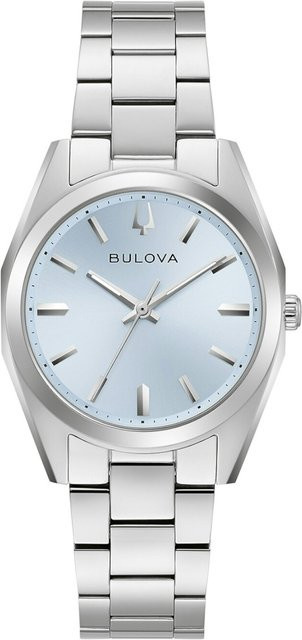 Bulova Armbanduhr, Quarz, Edelstahl, Blau, 31 mm, Damen - Bild 1