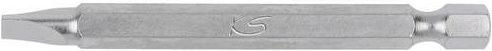 KS Tools Schlitz-Bit 1/4 Zoll mit 1,5 mm Schlitzweite in Silber - Bild 1