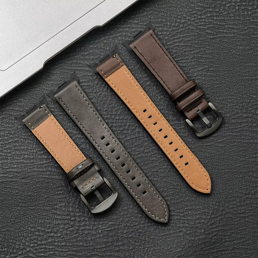Geekthink Uhrenarmband Leder, brown, Unisex - Bild 2