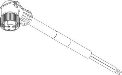 Molex 1300060436 Sensor-Aktor-Steckverbinder konfektioniert in Gelb - Bild 1