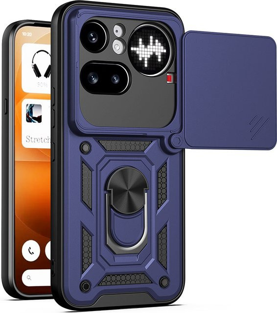 Techsuit CamShield Schutzhülle für Nothing Phone (4a) Pro in Blau - Bild 1
