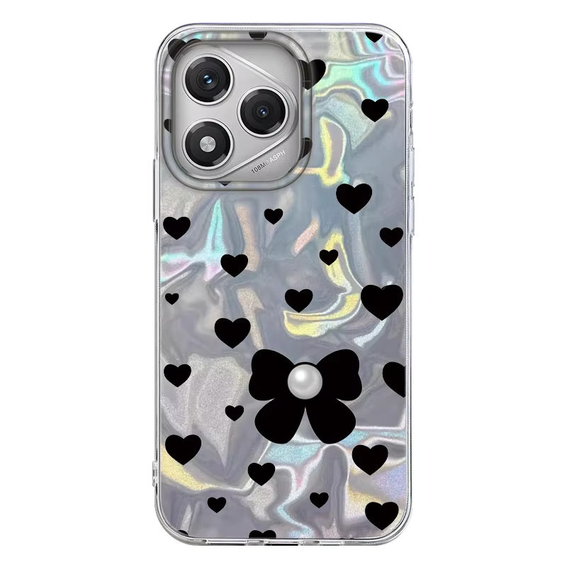 Handyhülle mit Liebesherz Design für Honor Pro, Magic, Lite und X-Serie in Pink - Bild 3