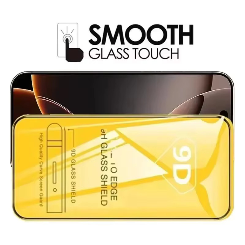 TUNEDEE 9D Displayschutz aus gehärtetem Glas für iPhone 11 12 13 14 15 16 17 18 Pro Max und XR XS Max, transparent - Bild 2