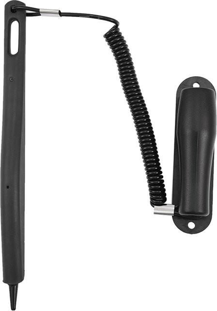 Crystal Universal Widerstands-Kapazitiver Touchscreen Stift für Autonavigation, Schwarz - Bild 1