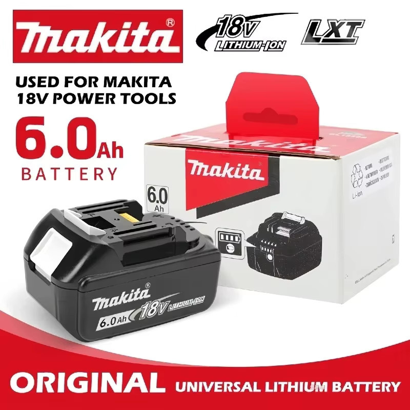 Makita 18V Akku-Set mit 6,0Ah Akku und Ladegerät für Elektrowerkzeuge - Bild 2