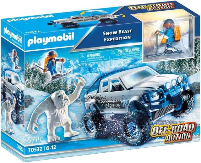 Playmobil Snow Expedition mit Yeti und Skifahrer ab 4 Jahren - Bild 1