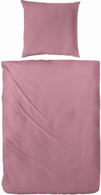 H.G. Hahn Bettwäsche aus Mako-Satin in Pink - Bild 1