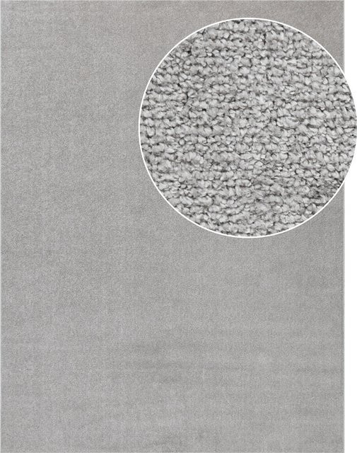 Teppich Portivo Silber, pflegeleicht und strapazierfähig, B: 120 cm, T: 170 cm - Bild 1
