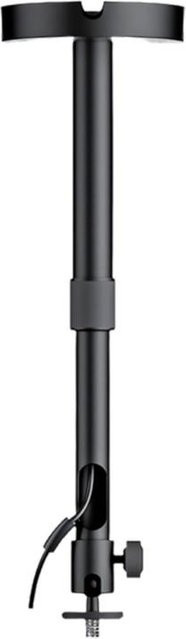 Verstellbare Projektor-Wandhalterung aus Metall mit unsichtbarer Kabelführung in Schwarz, Höhe: 60 cm - Bild 1