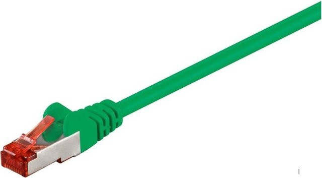 MicroConnect S/FTP CAT6 Ethernet LAN Kabel Green 50m LSZH (SSTP650G) - Bild 1
