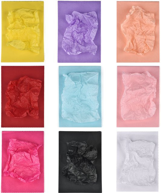100 Blatt Seidenpapier für Geschenkverpackungen und DIY-Projekte, transparent, A4/A5 - Bild 1