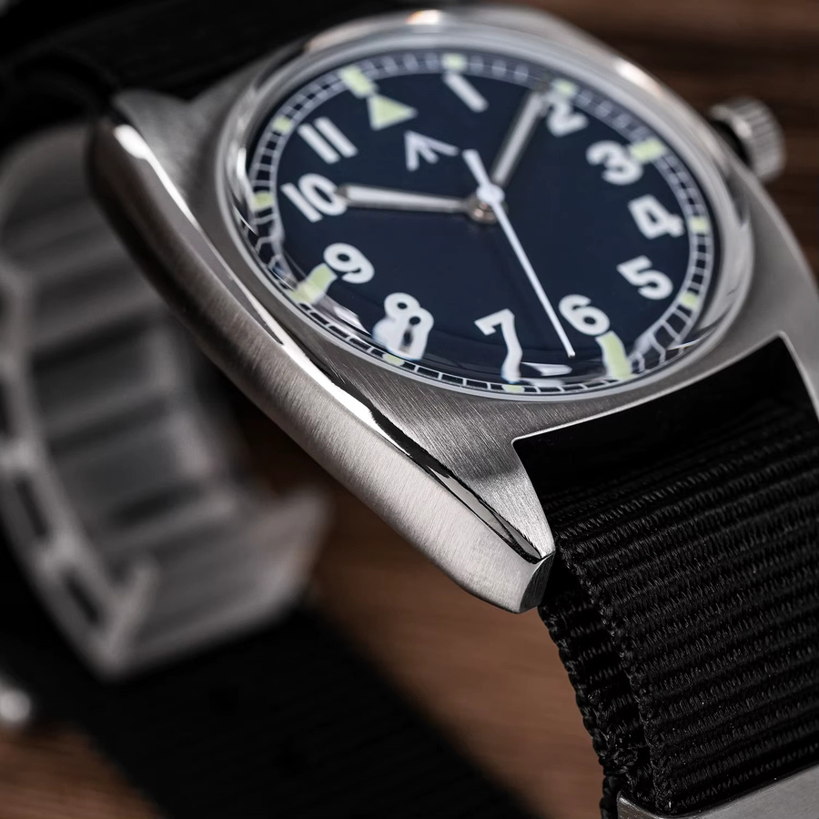Militado Armbanduhr Edelstahl, Quarz, Schwarz, Unisex - Bild 5