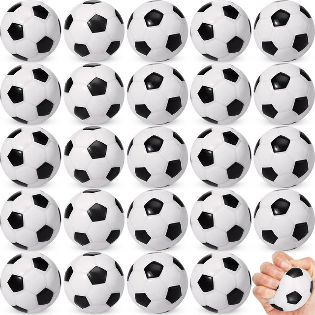 A Family Of Home Textiles Mini-Fußball-Stressbälle, 20er-Pack - Bild 1