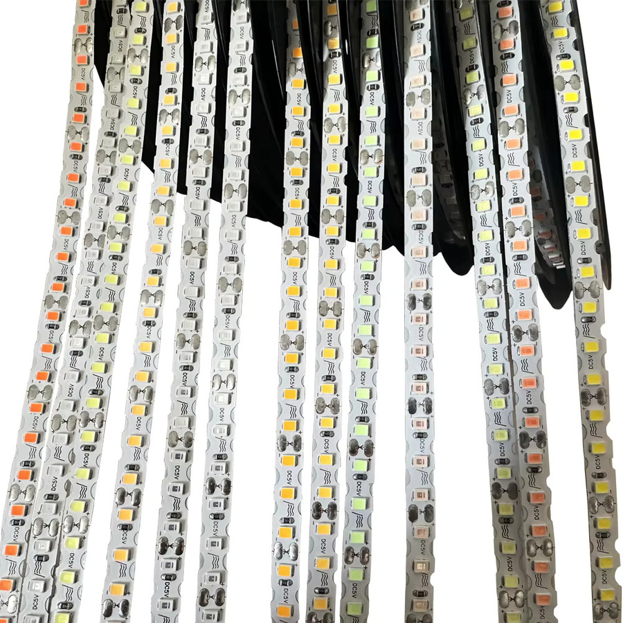 FUNZENXIN S-Form LED-Streifen 2835 SMD Flexibles Lichtband in Weiß, Breite: 6 mm - Bild 2