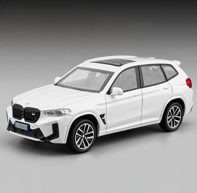 Linyi toy car Bmw X3m X3, Modellauto, 1:32, Metall, Licht und Geräusch, ab 14 Jahren - Bild 1