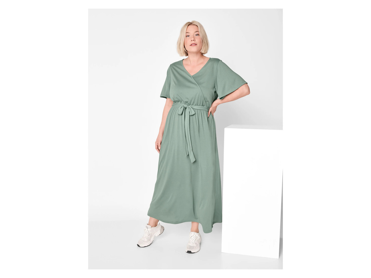 ESMARA Damen Kleid Maxi, grün, 3XL - Bild 2