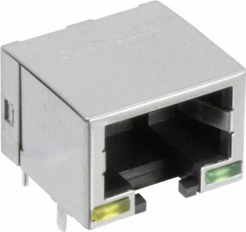 Amphenol RJE7318800310 Ethernet LAN Komponente in Silber - Bild 1