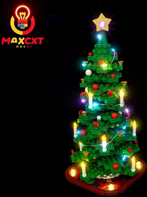 MAXCXT LED-Licht für LEGO 40573 Weihnachtsbaum als dekorative Lampe für DIY-Projekte - Bild 1